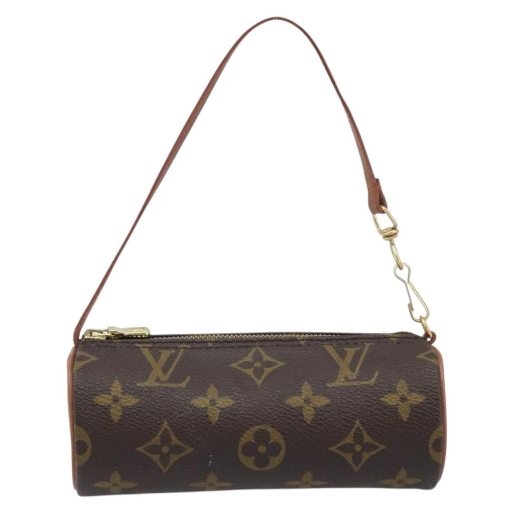 Louis Vuitton Papillon Pochette Monogram Canvas Brown Canvas Clutche & Pouche Bag