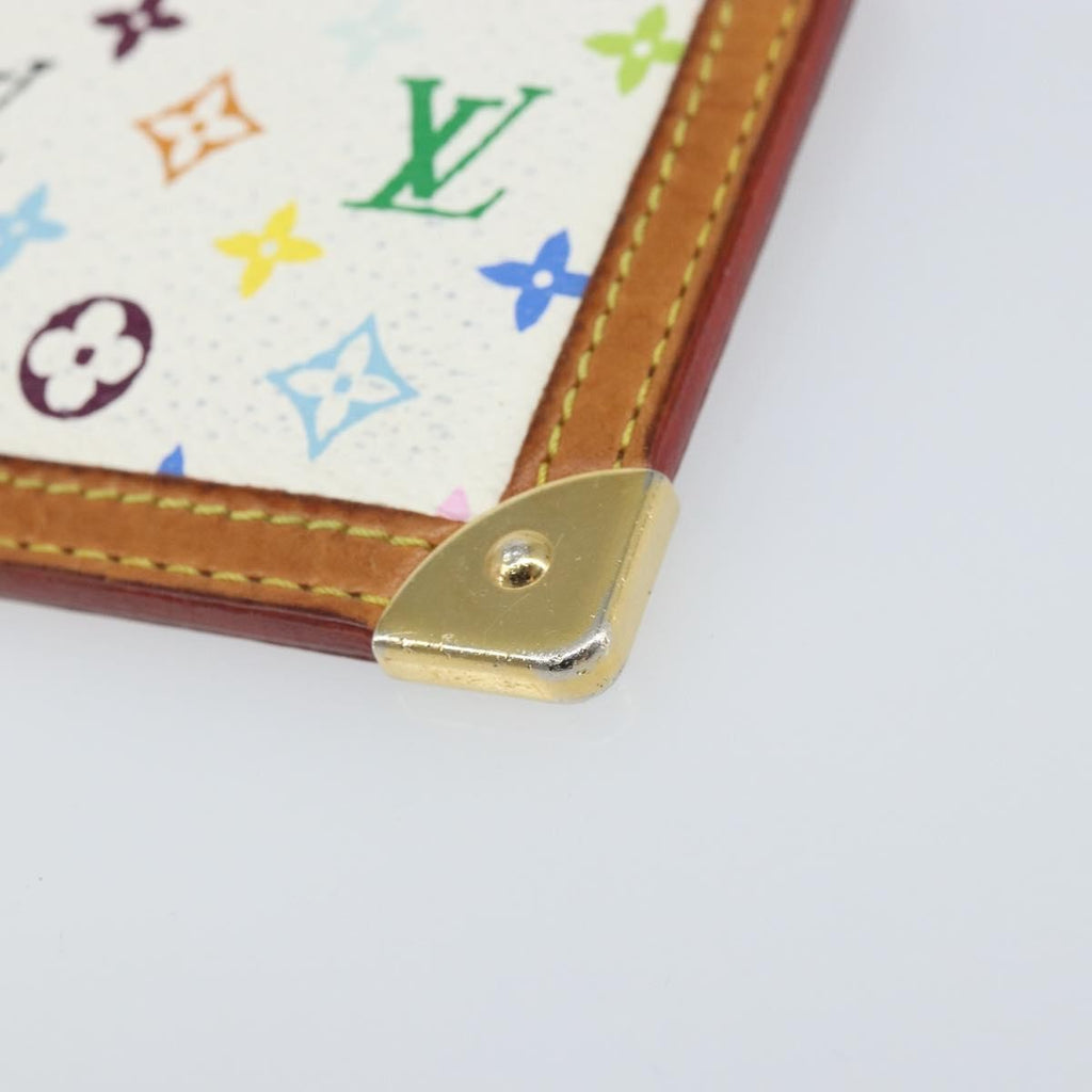 Louis Vuitton Pochette Clés Nm Monogram Multicolor Canvas White Canvas Wallets Accessory