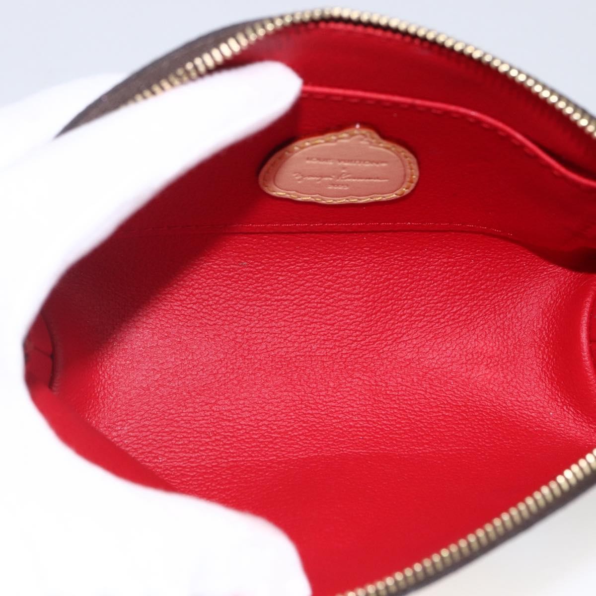 Louis Vuitton Cosmetic Pouch Yayoi Kusama Painted Dots Monogram Canvas Multicolour Canvas Clutche & Pouche Bag