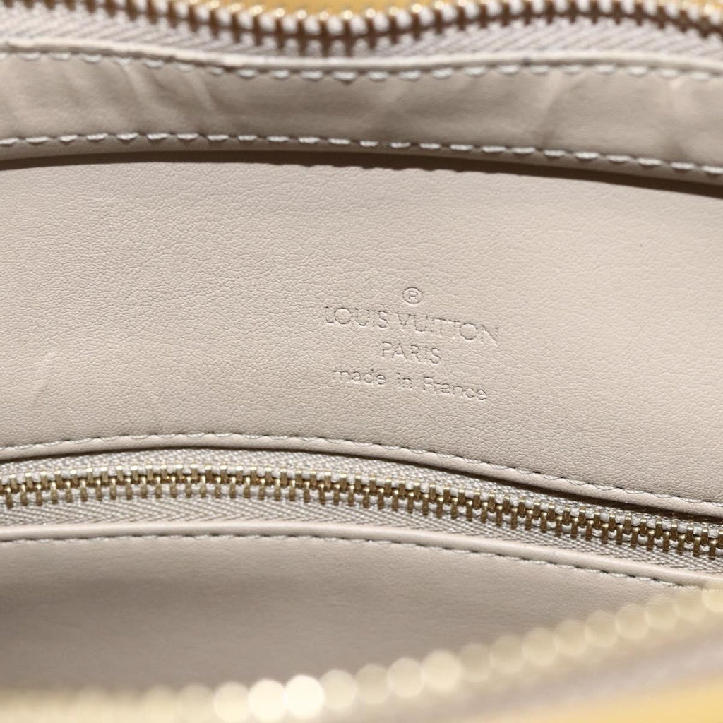 Louis Vuitton Houston Handbag Monogram Vernis Beige Patent_Leather Handbag