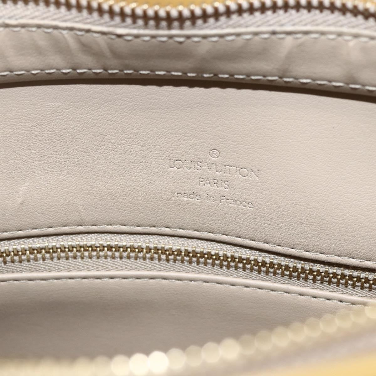 Louis Vuitton Houston Handbag Monogram Vernis Beige Patent_Leather Handbag