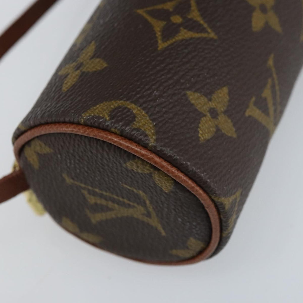 Louis Vuitton Papillon Pochette Monogram Canvas Brown Canvas Clutche & Pouche Bag