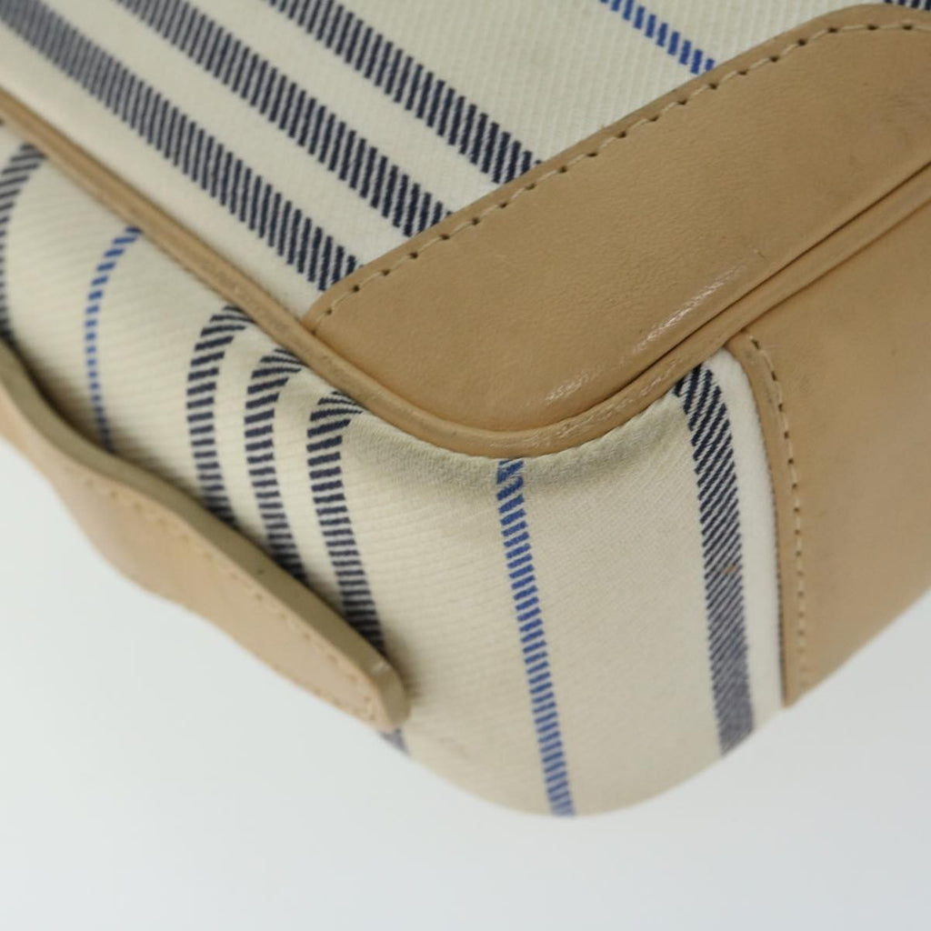 Burberry Nova Check Shoulder Bag Canvas Beige Canvas Shoulder Bag