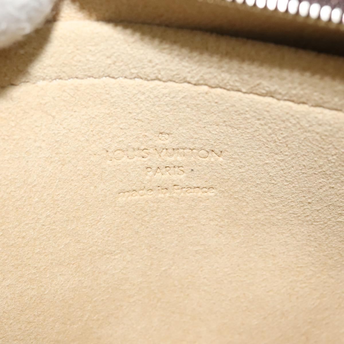 Louis Vuitton Tikal Wristlet Pochette Monogram Canvas Brown Canvas Bag