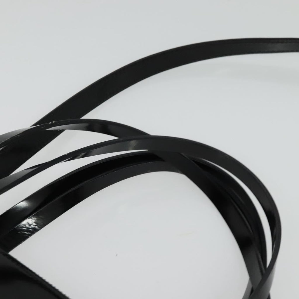 Celine Handbag Patent Leather Black Patent_Leather Handbag