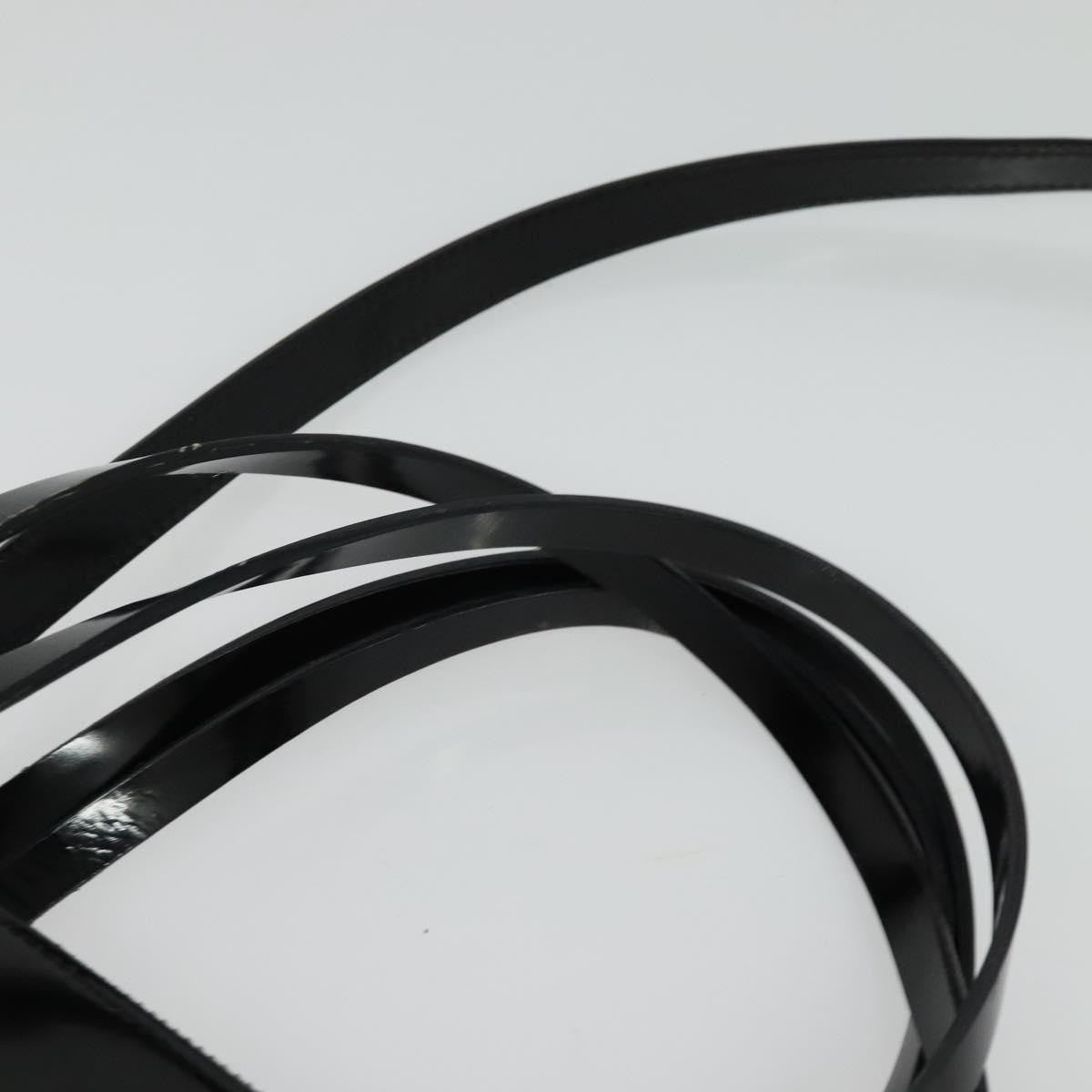 Celine Handbag Patent Leather Black Patent_Leather Handbag