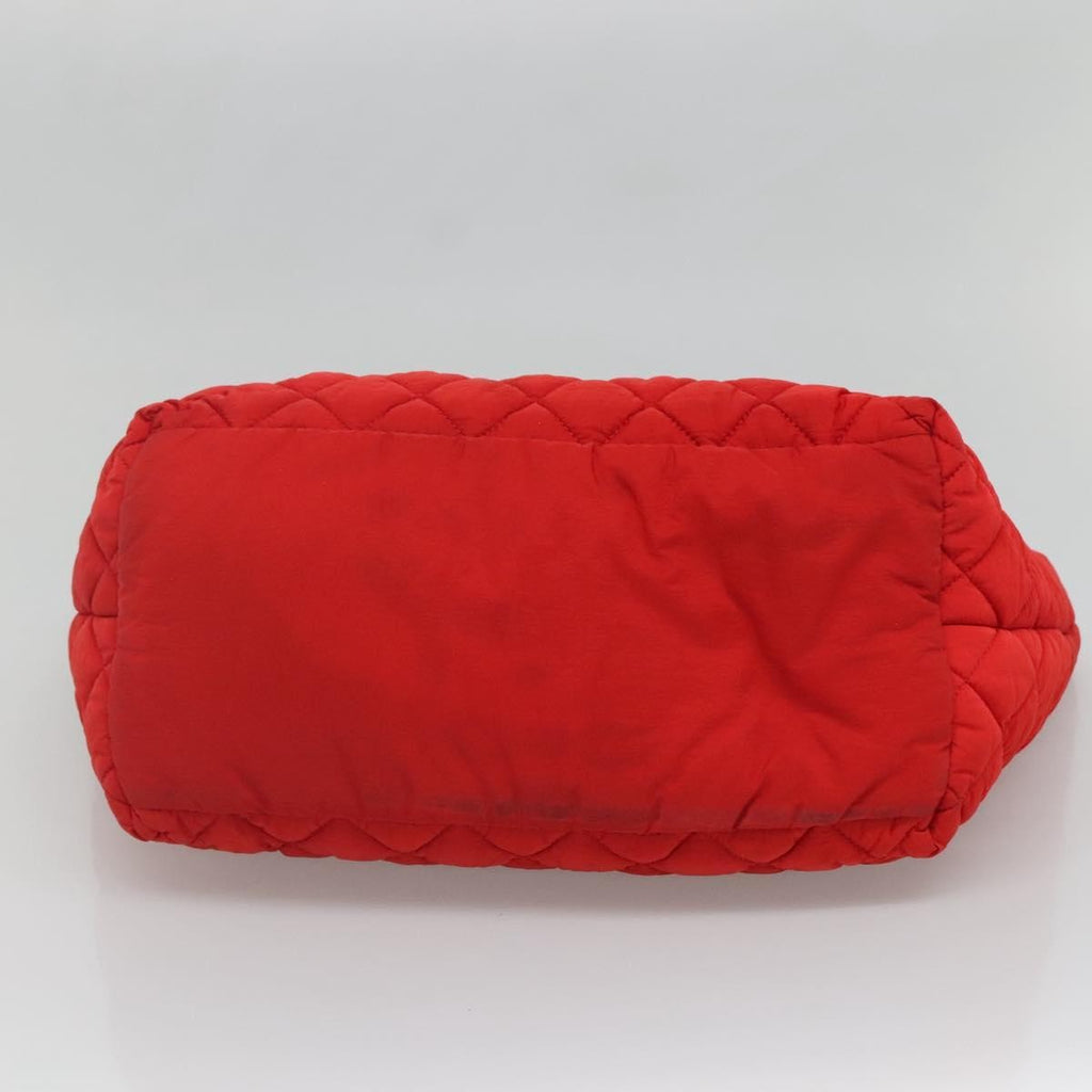 Chanel Coco Cocoon Reversible Tote Quilted Nylon Red Nylon Tote Bag Bag