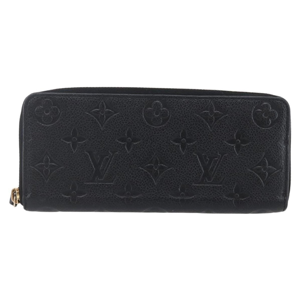 Louis Vuitton Portefeuille Zippy Monogramme Empreinte Monogramme Empreinte Black Leather Wallets Accessory