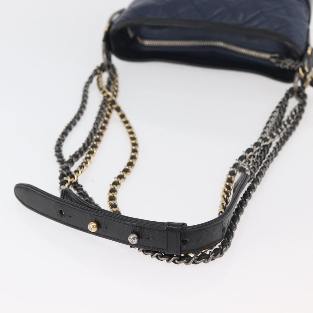 Chanel Gabrielle Hobo Quilted Aged Calfskin Multicolour Leather Shoulder Bag Bag