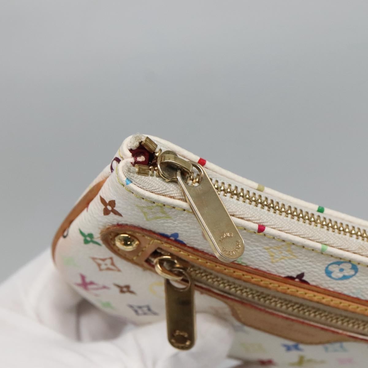 Louis Vuitton Pochette Mm Monogram Multicolor Canvas Multicolour Canvas Clutche & Pouche Bag