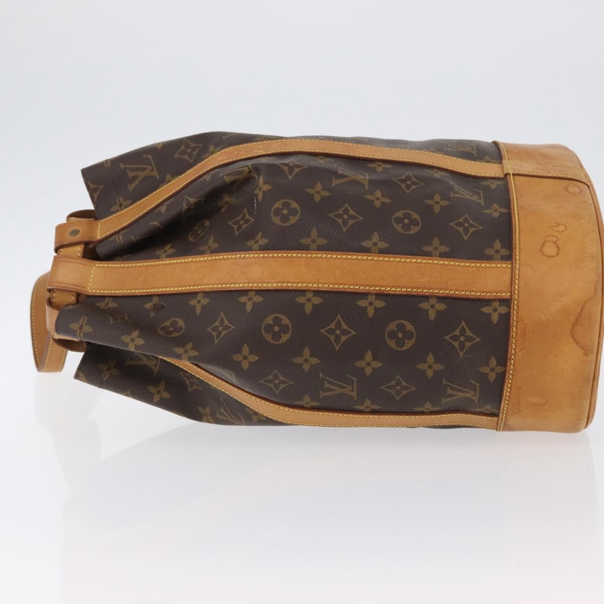 Louis Vuitton Randonnee Backpack Monogram Canvas Brown Canvas Shoulder Bag