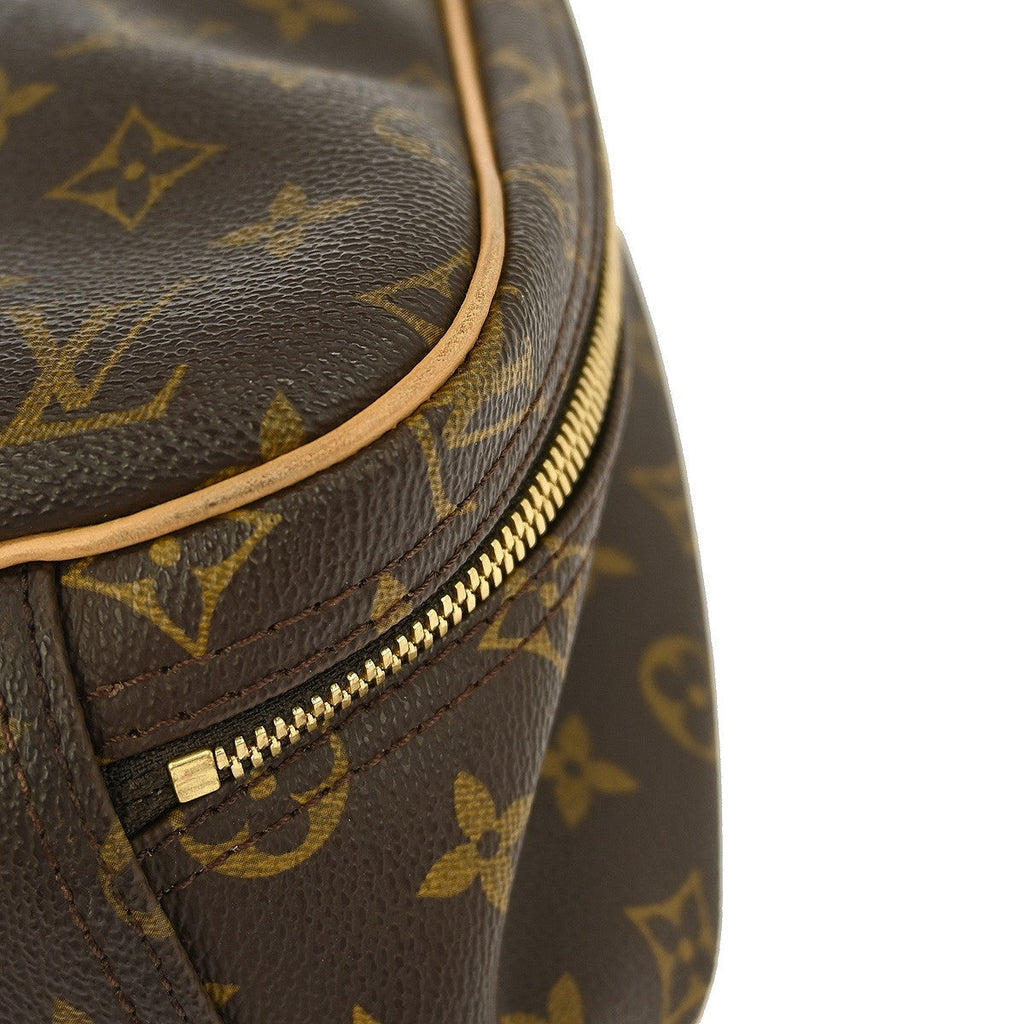 Louis Vuitton Excursion Handbag Monogram Canvas Brown Canvas Handbag