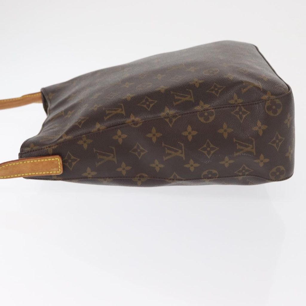 Louis Vuitton Monogram Looping Handbag Monogram Canvas Brown Canvas Shoulder Bag