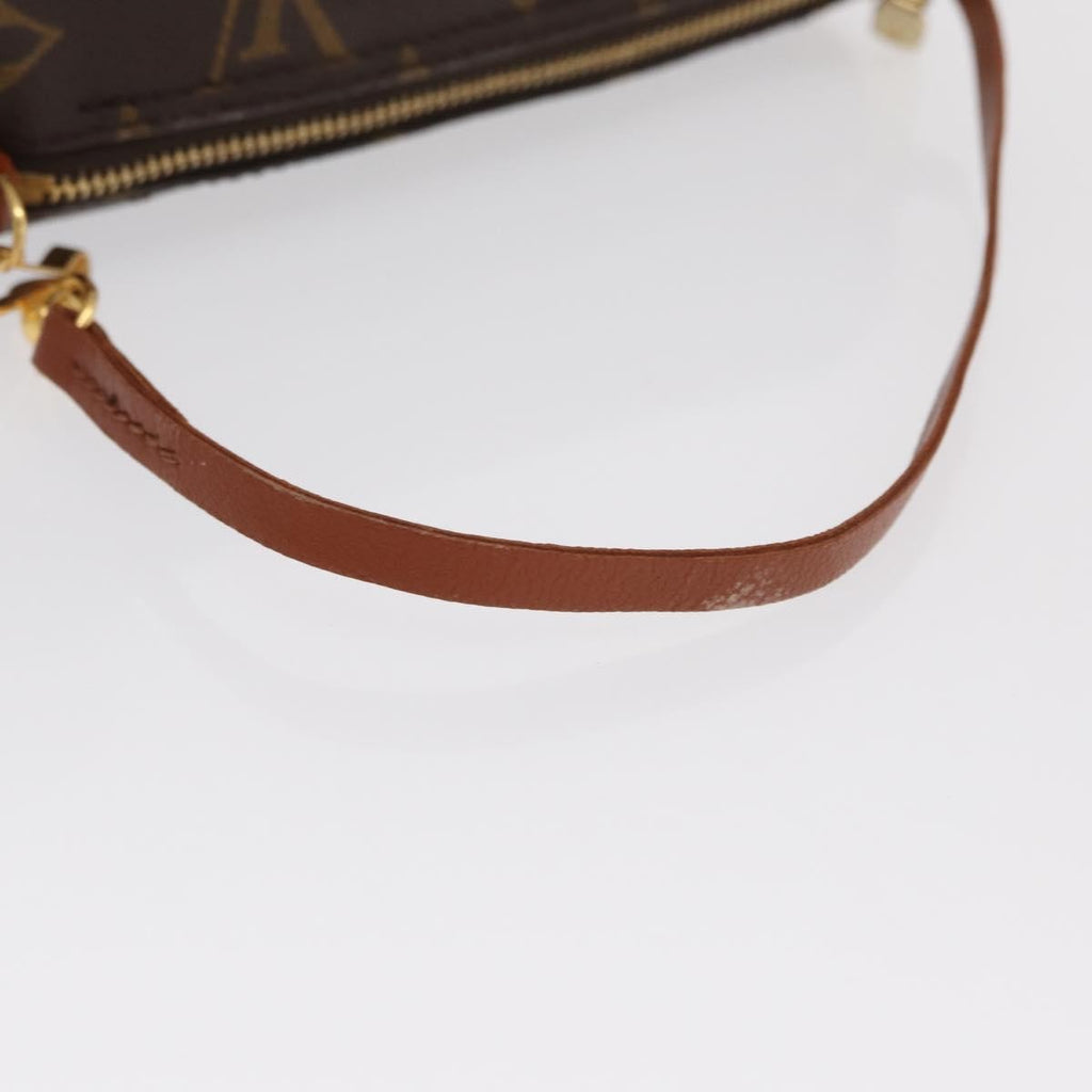 Louis Vuitton Papillon Pochette Monogram Canvas Brown Canvas Clutche & Pouche Bag