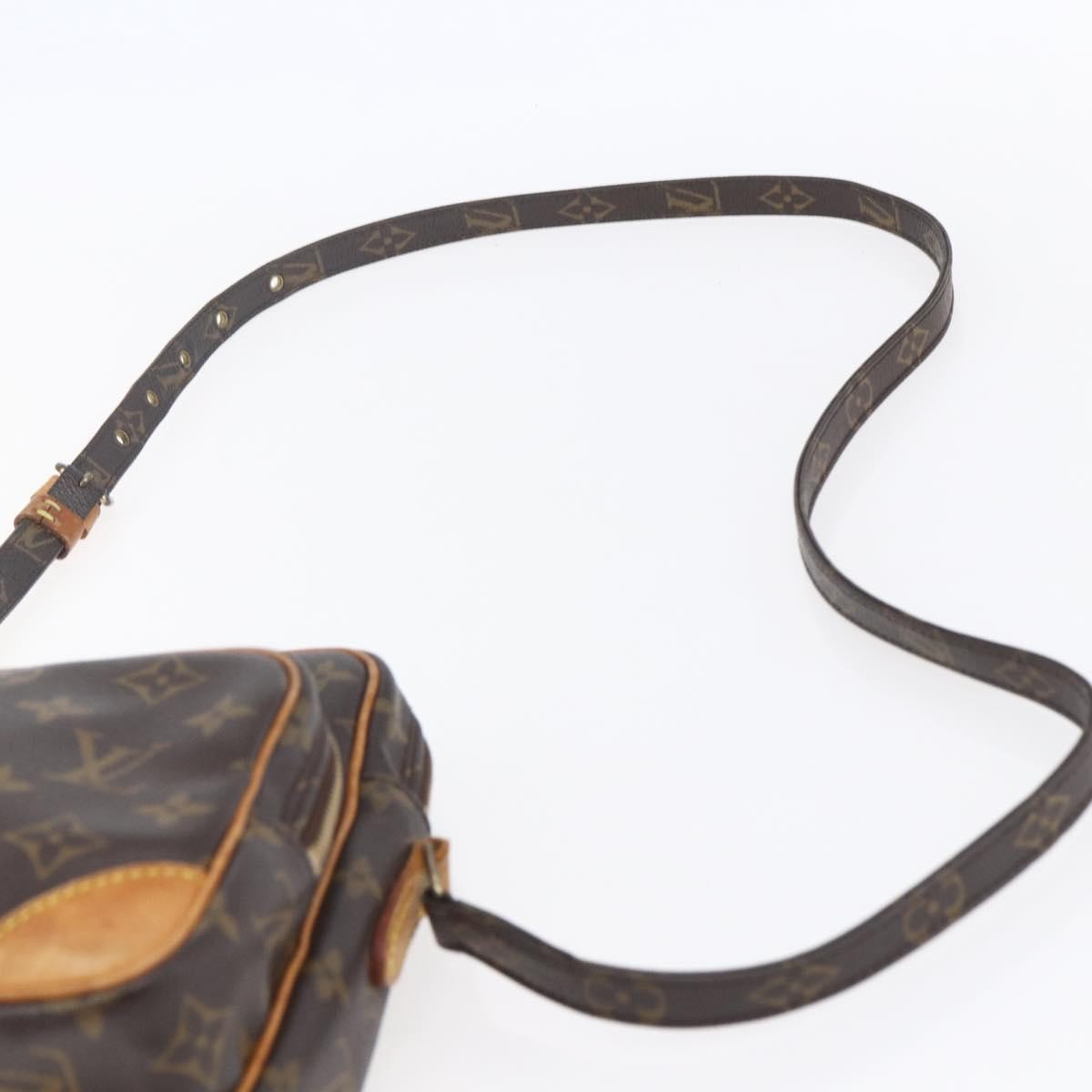 Louis Vuitton Amazone Bag Monogram Canvas Brown Canvas Shoulder Bag