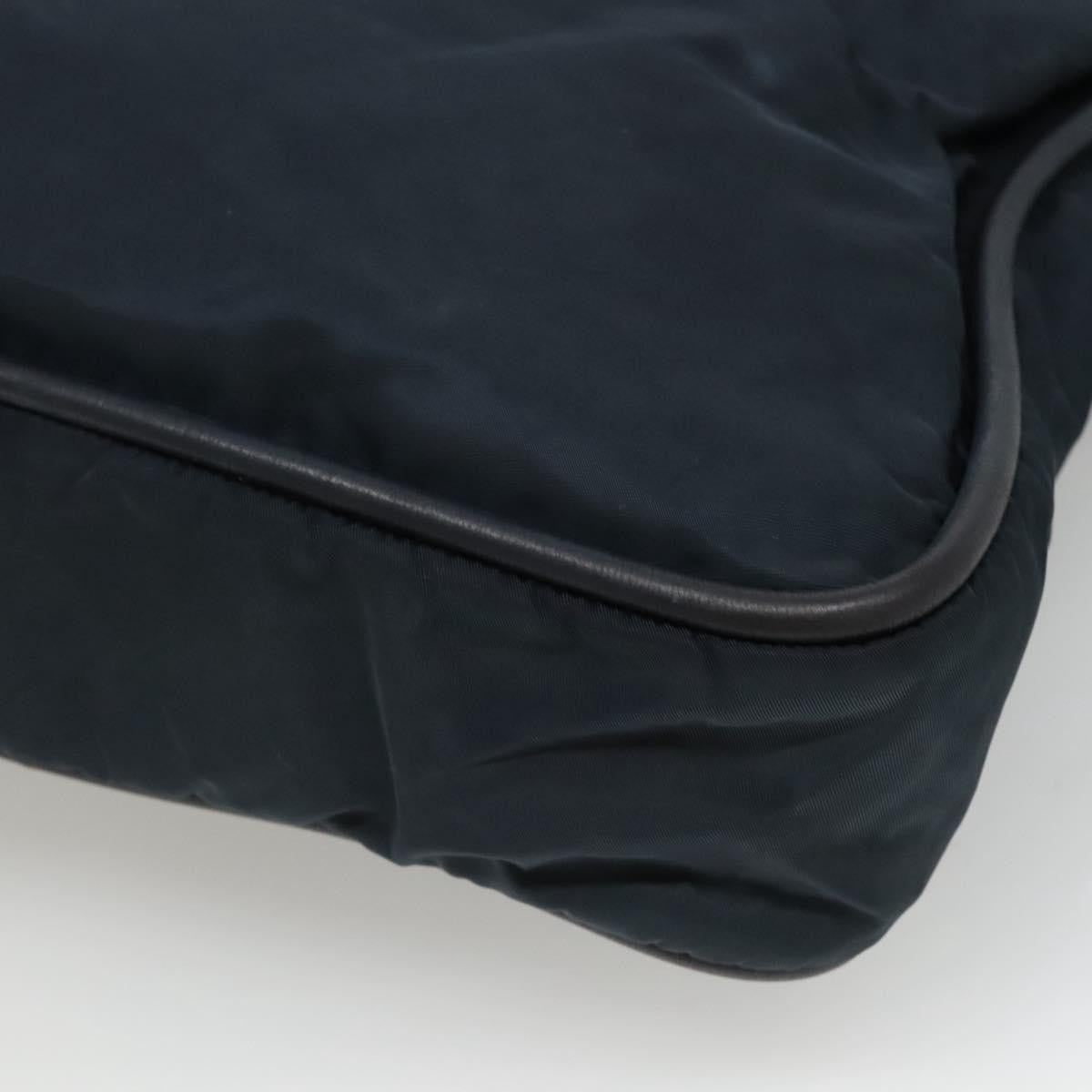 Celine Circle Logo Handbag Nylon Navy Nylon Tote Bag Bag