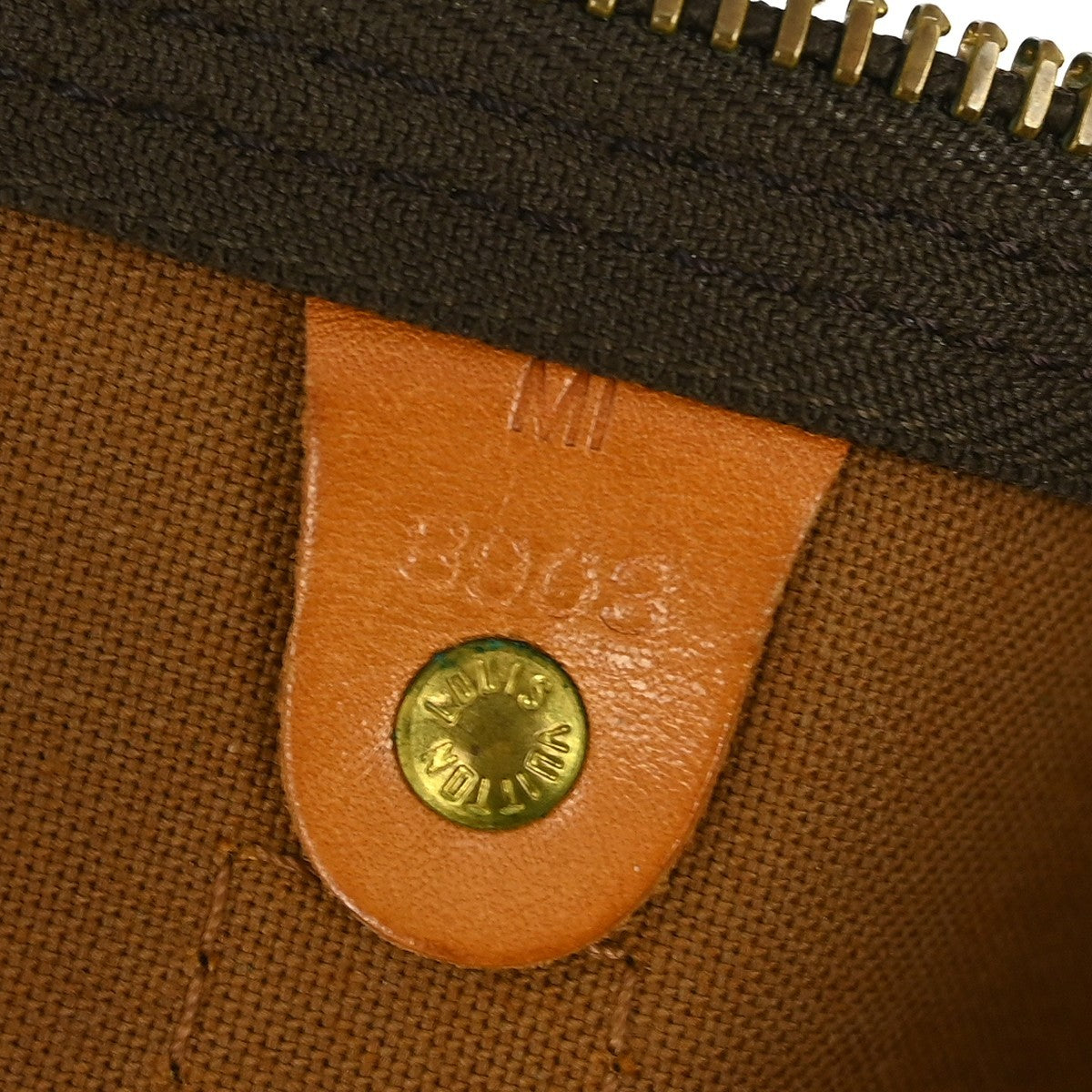 Louis Vuitton Keepall Bag Monogram Canvas Brown Canvas Travel Bag