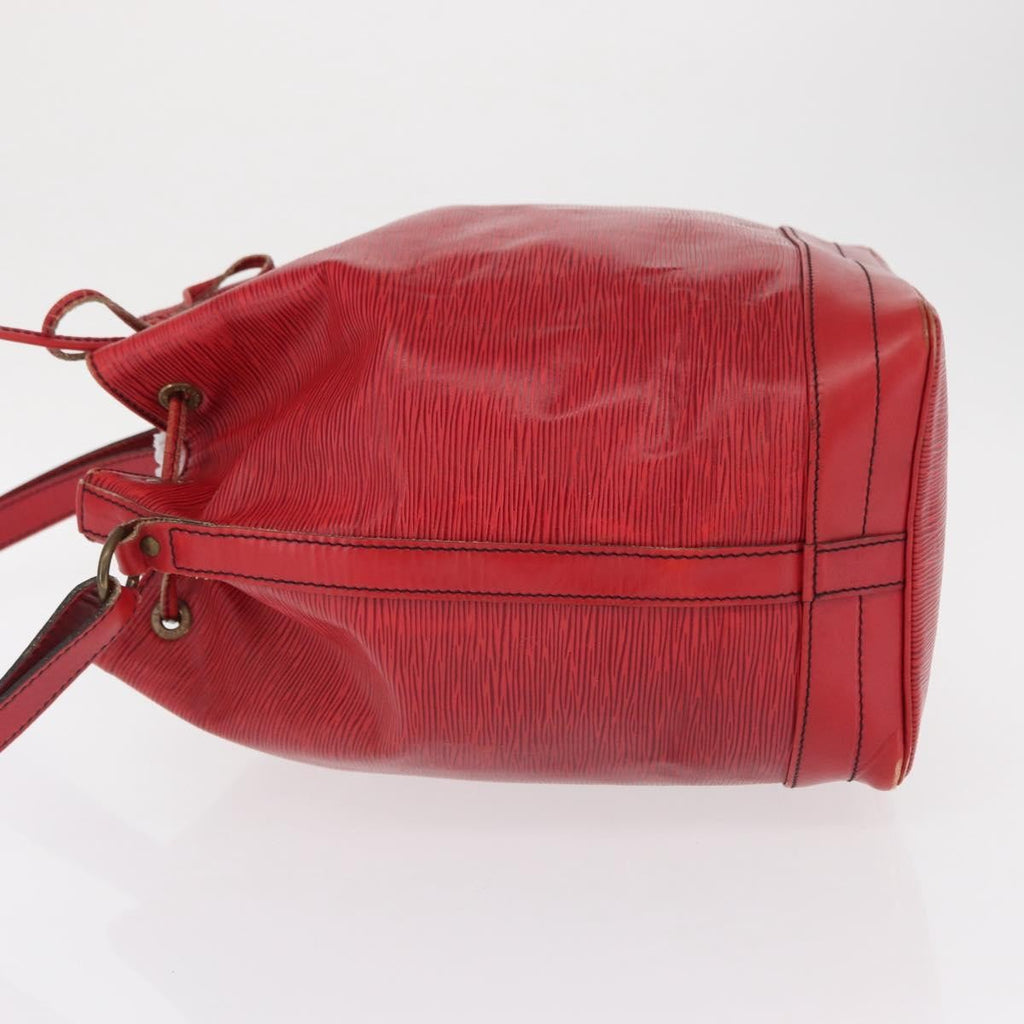 Louis Vuitton Noe Handbag Epi Leather Red Leather Shoulder Bag