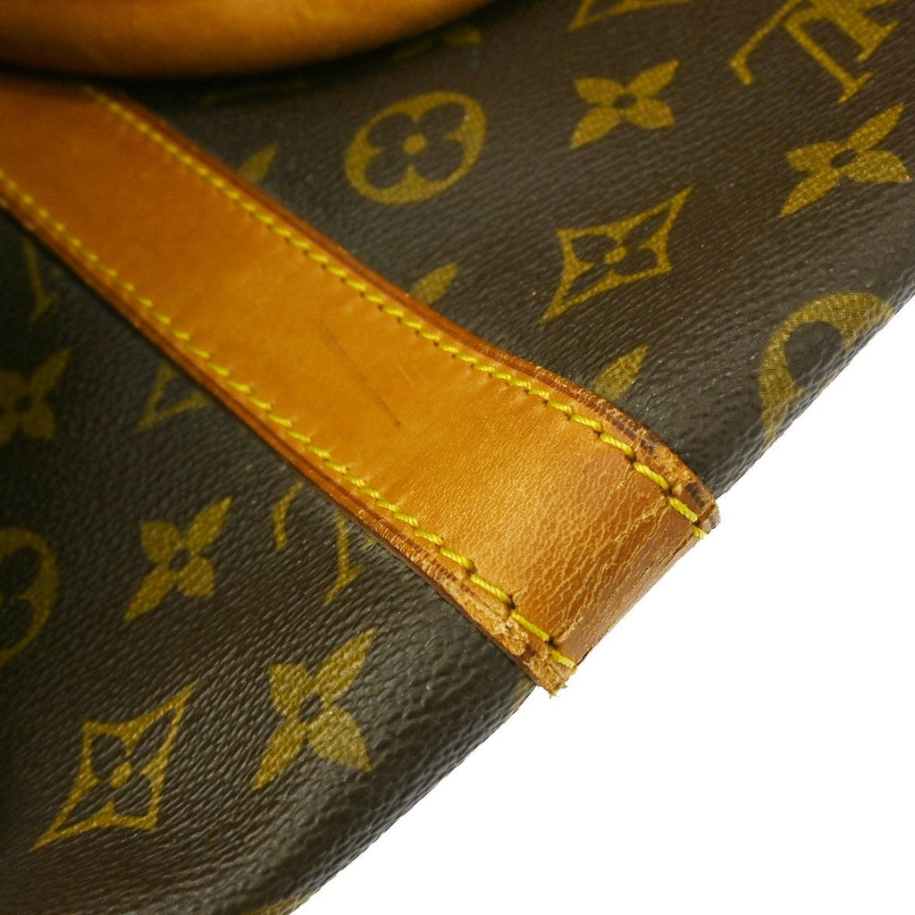 Louis Vuitton Keepall Bag Monogram Canvas Brown Canvas Travel Bag
