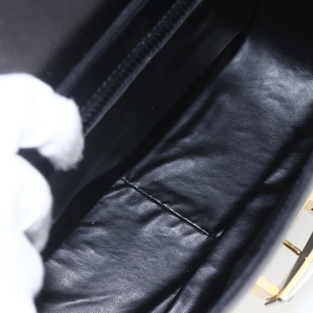 Celine Horse Carriage Shoulder Bag Leather Black Leather Shoulder Bag Bag