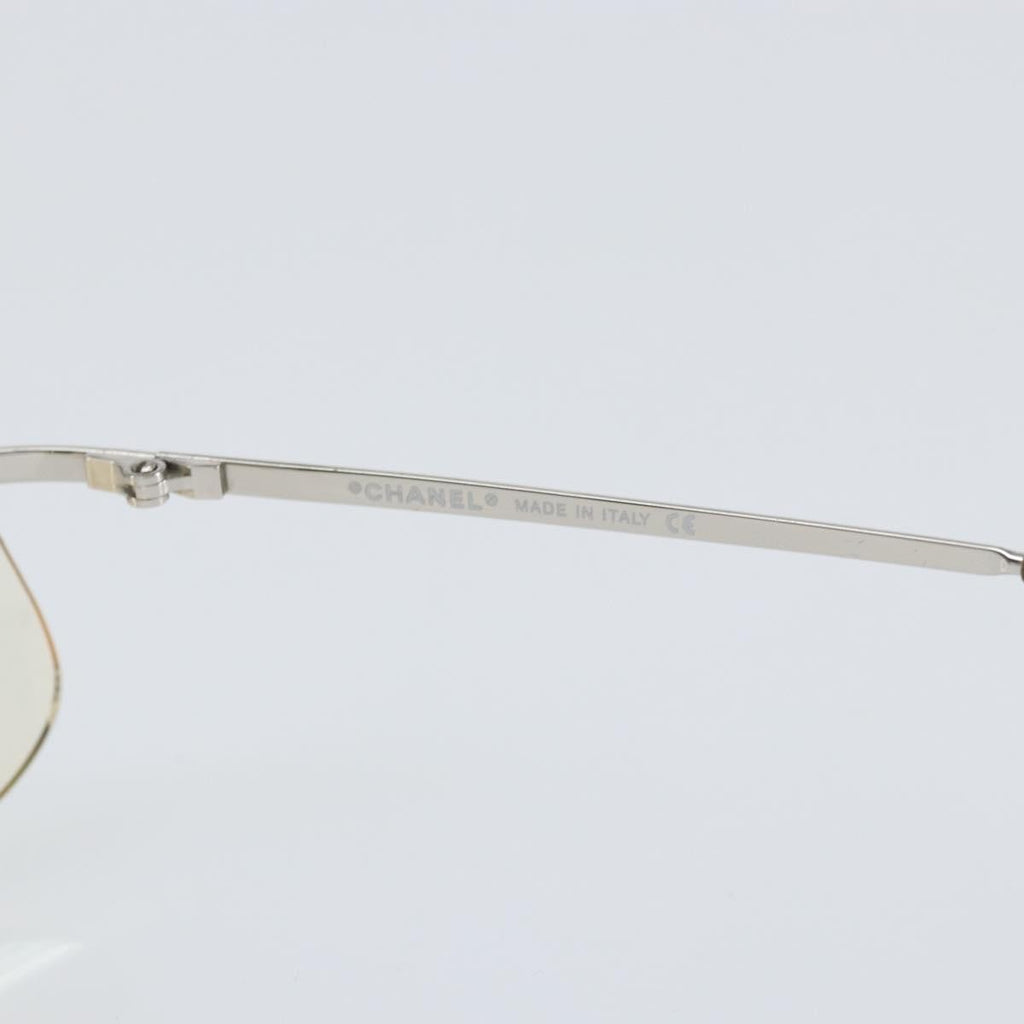 Chanel Logo Cc Sunglasses Metal Silver Metal Sunglasse Accessory
