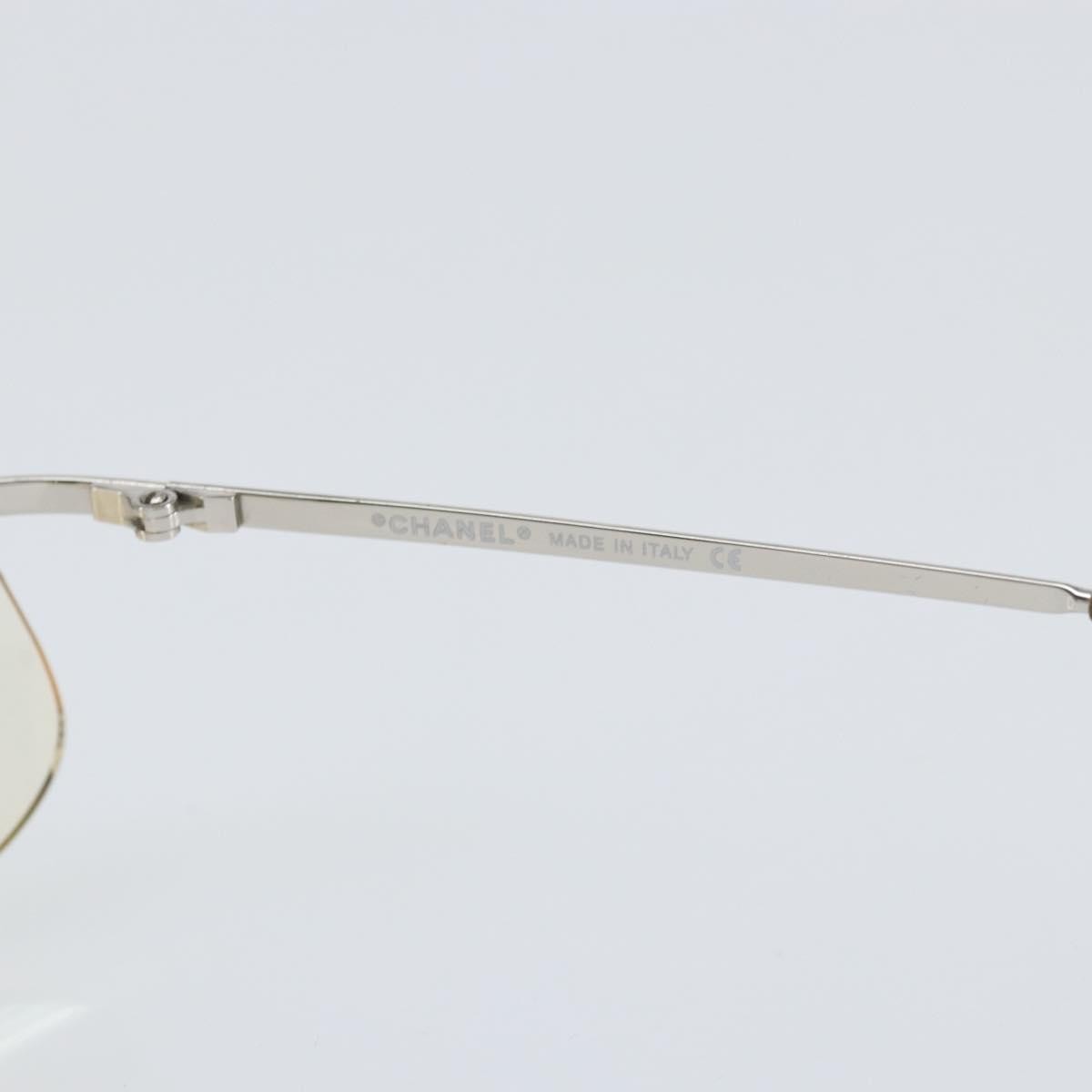 Chanel Logo Cc Sunglasses Metal Silver Metal Sunglasse Accessory