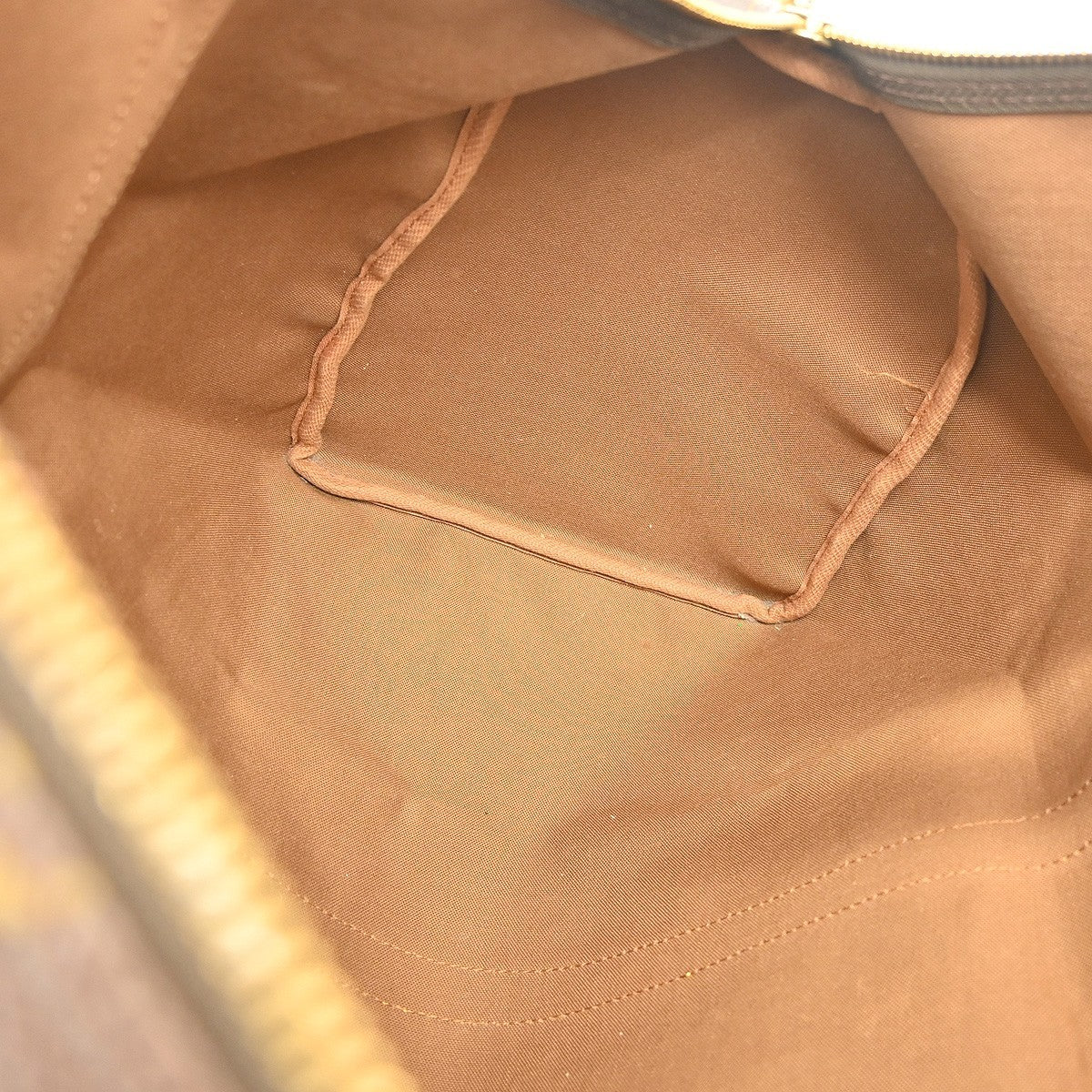 Louis Vuitton Keepall Bag Monogram Canvas Brown Canvas Travel Bag