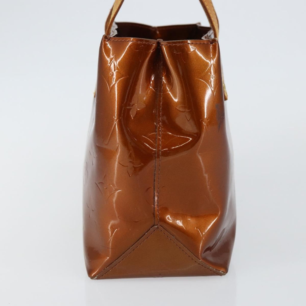 Louis Vuitton Reade Handbag Monogram Vernis Brown Patent_Leather Handbag