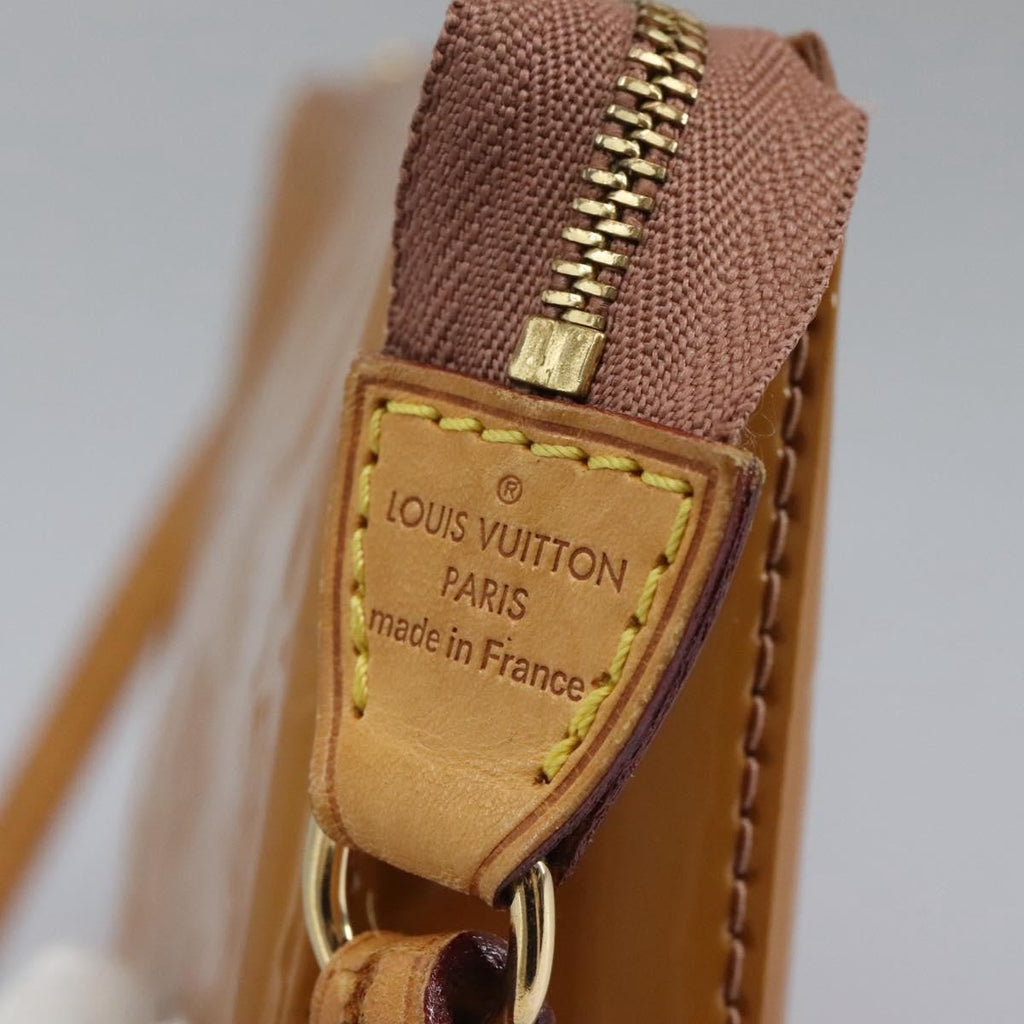 Louis Vuitton Pochette Accessoires Patent Leather Pink Patent_Leather Bag