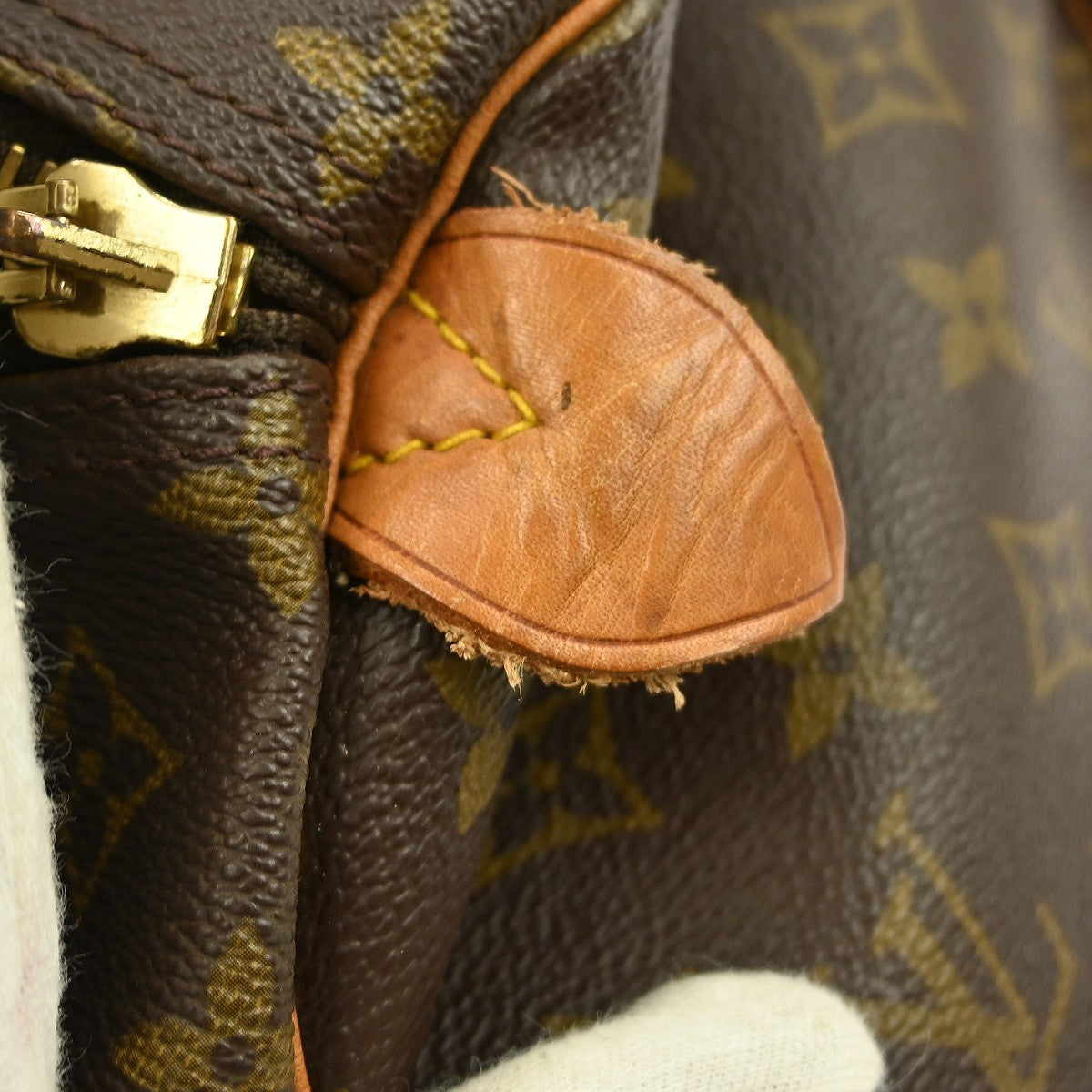 Louis Vuitton Keepall Bag Monogram Canvas Brown Canvas Travel Bag