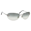 Chanel Camélia Sunglasses Metal Black Metal Sunglasse Accessory