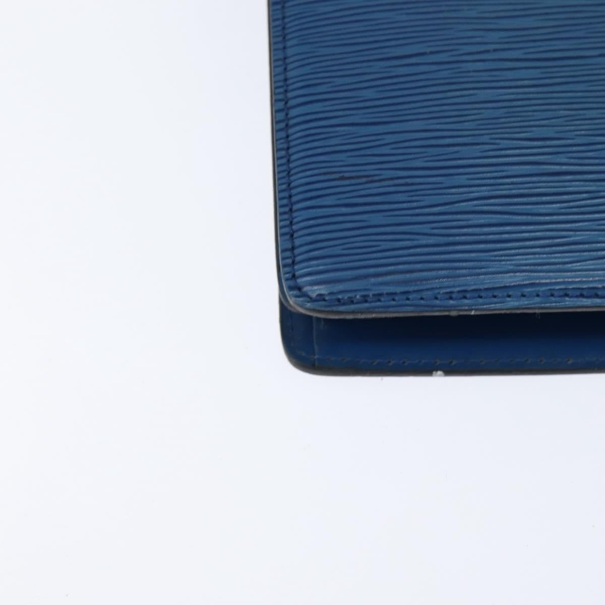 Louis Vuitton Capucines Shoulder Bag Epi Leather Blue Leather Shoulder Bag