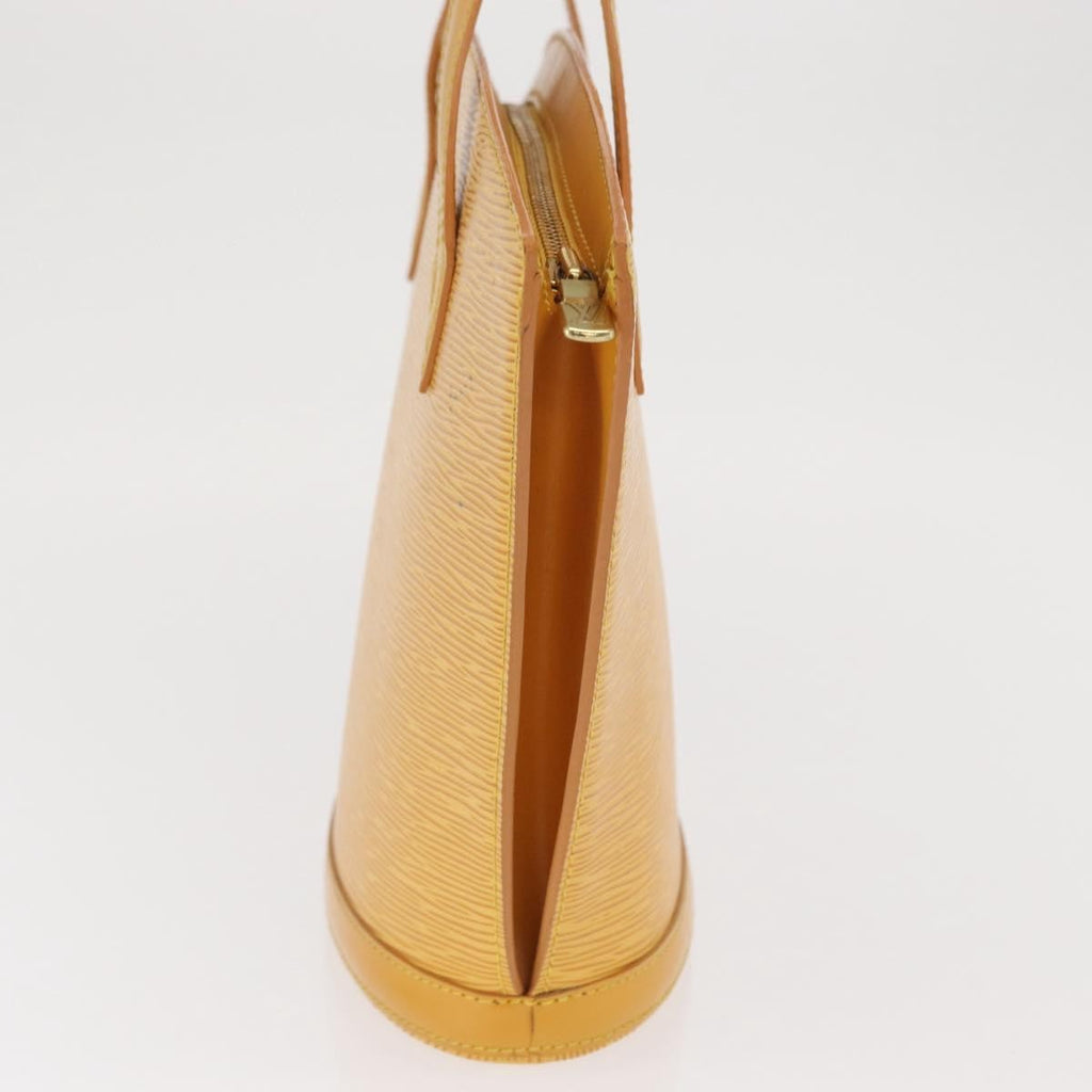 Louis Vuitton Saint Jacques Handbag Epi Leather Yellow Leather Handbag