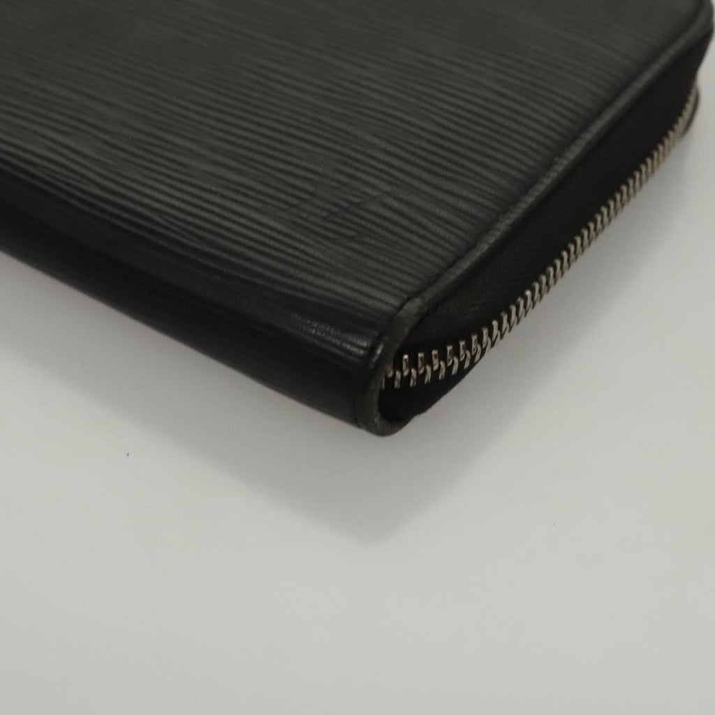 Louis Vuitton Zippy Organizer Epi Leather Black Leather Wallets Accessory