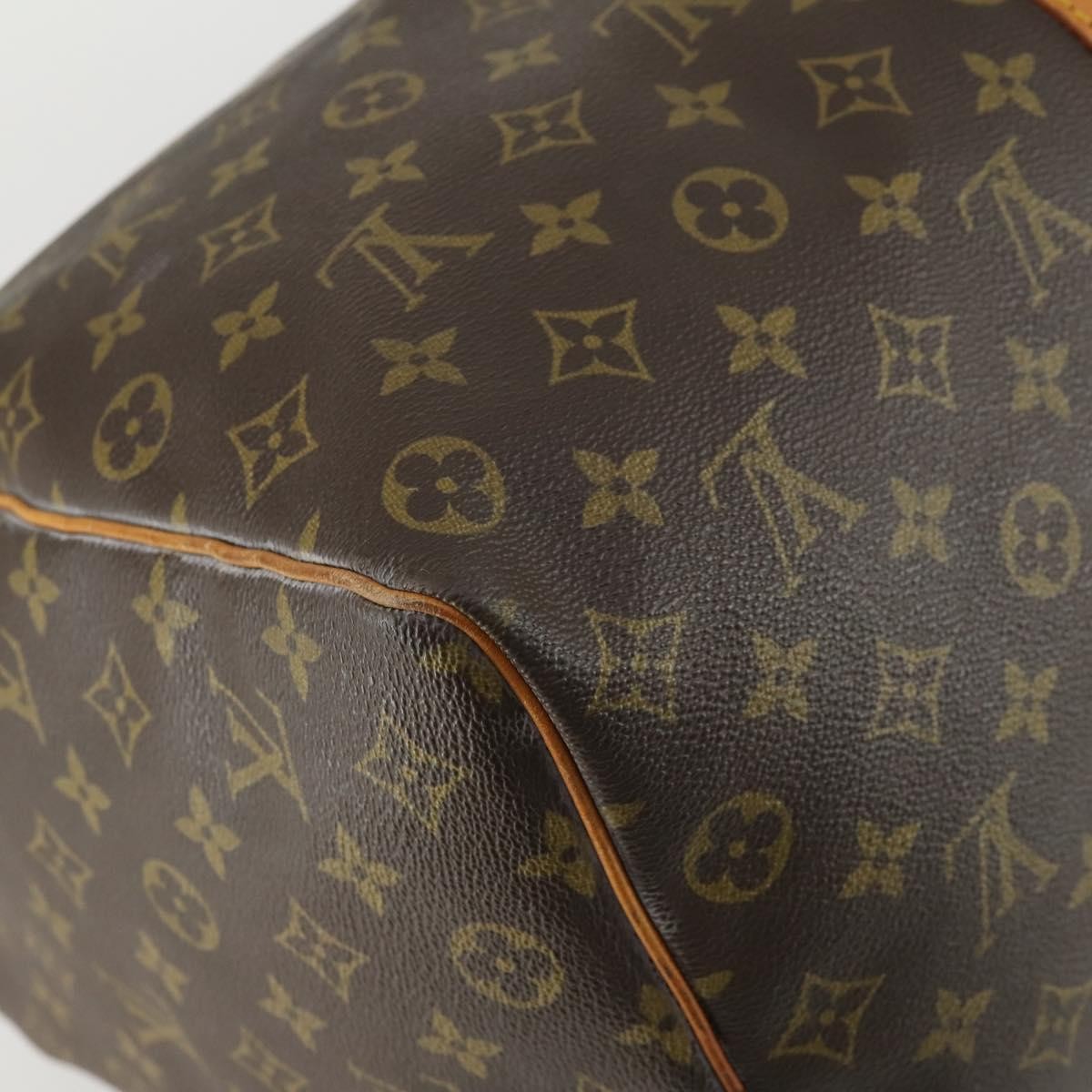 Louis Vuitton Keepall Bag Monogram Canvas Brown Canvas Travel Bag