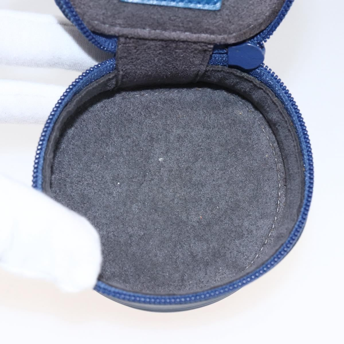 Louis Vuitton Ecrin Bijoux Jewelry Case Epi Leather Blue Leather Clutche & Pouche Bag
