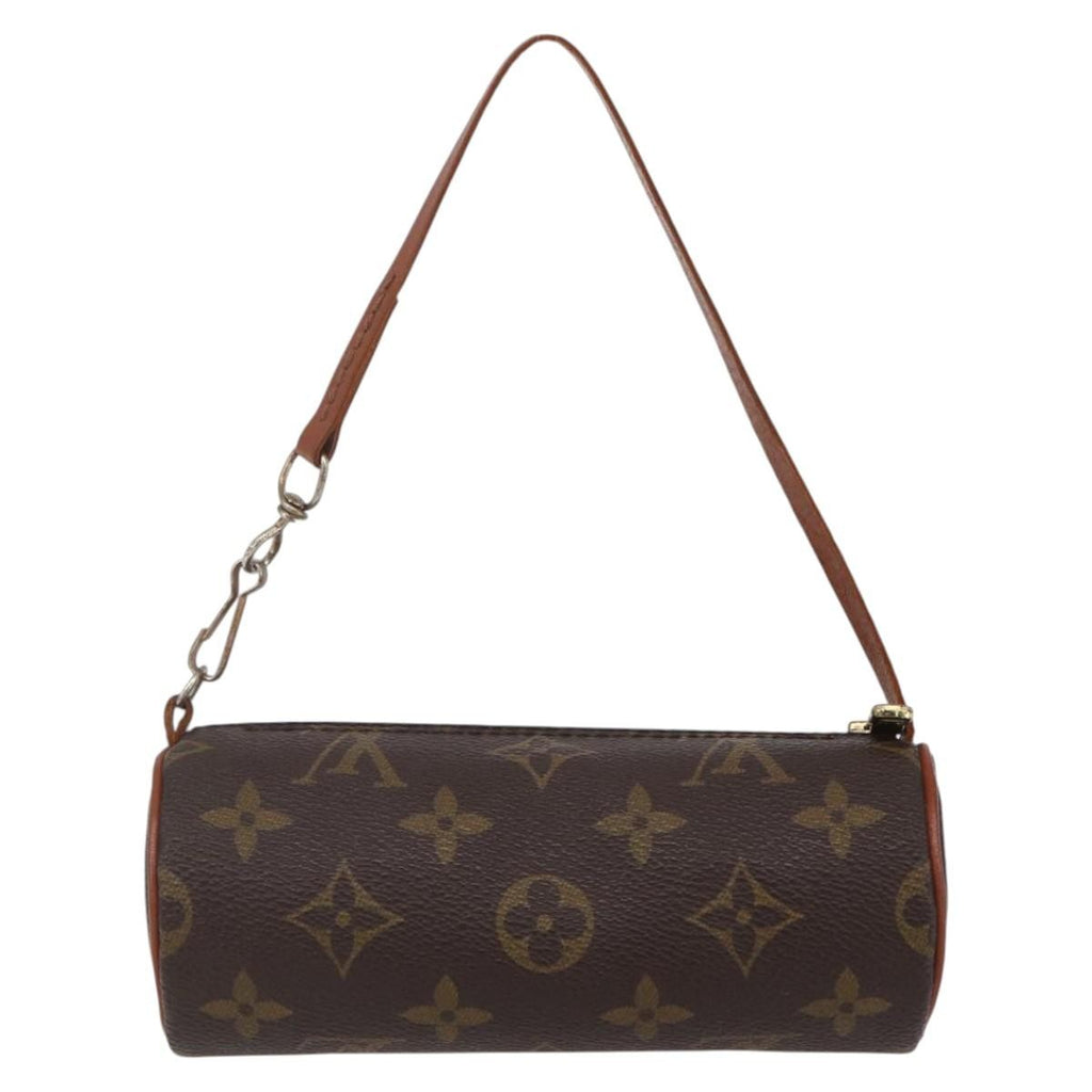 Louis Vuitton Papillon Pochette Monogram Canvas Brown Canvas Clutche & Pouche Bag