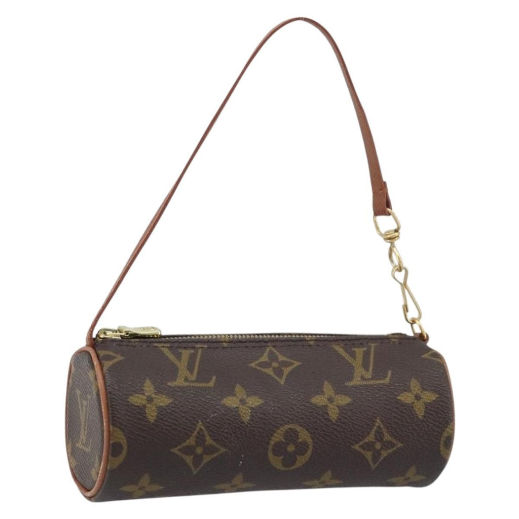 Louis Vuitton Papillon Pochette Monogram Canvas Brown Canvas Clutche & Pouche Bag
