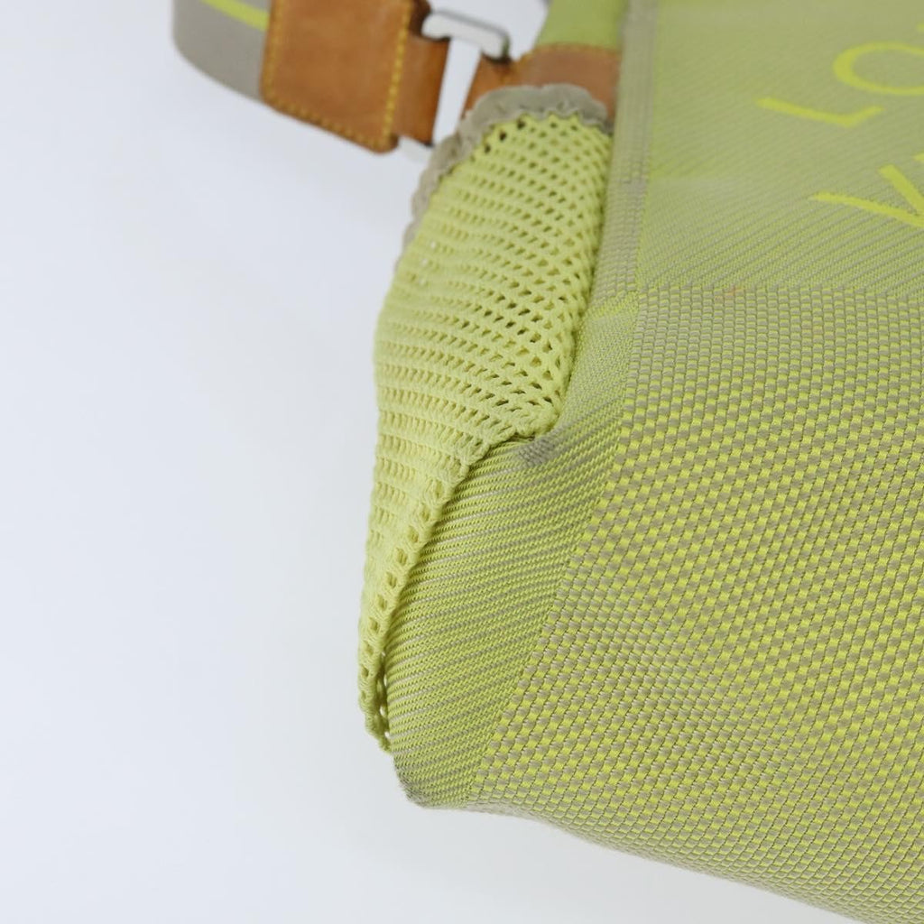 Louis Vuitton Cup Weathery Bag Damier Geant Canvas Yellow Canvas Shoulder Bag