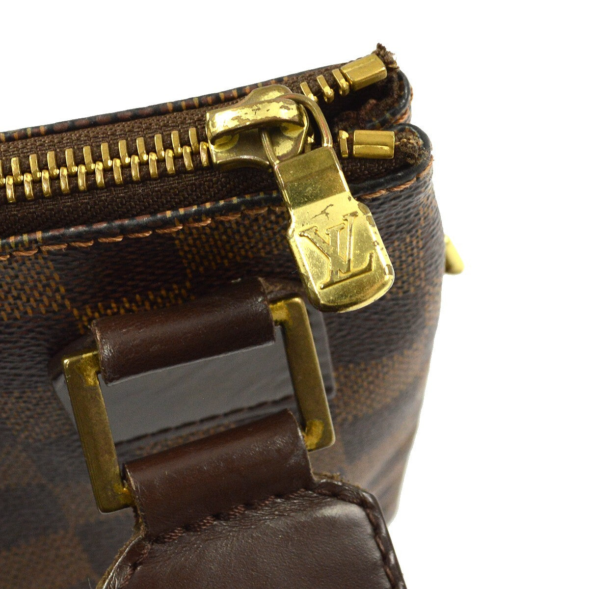 Louis Vuitton Bosphore Pochette Damier Brown Canvas Shoulder Bag