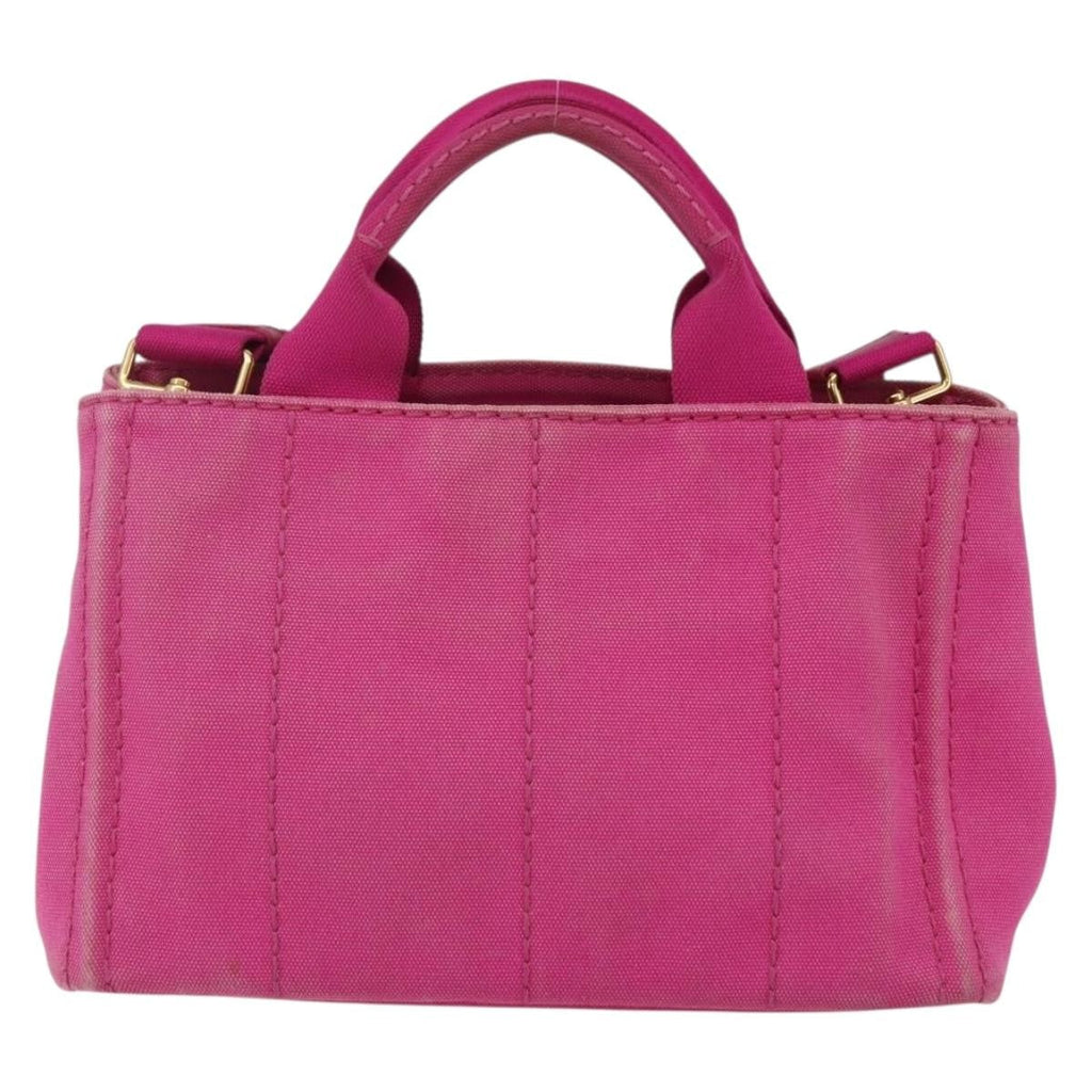 Prada Canapa Convertible Tote Canvas Pink Canvas Tote Bag Bag