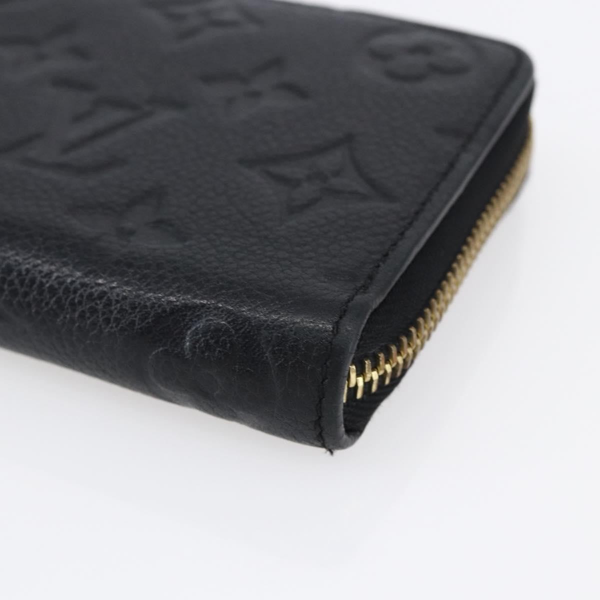 Louis Vuitton Portefeuille Zippy Monogramme Empreinte Monogramme Empreinte Black Leather Wallets Accessory