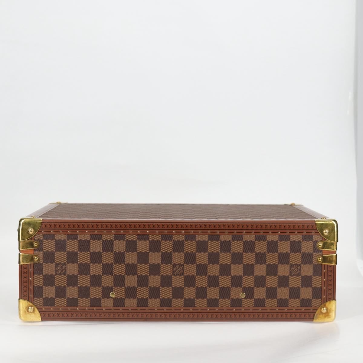 Louis Vuitton Cotteville Trunk Monogram Canvas Brown Canvas Bag