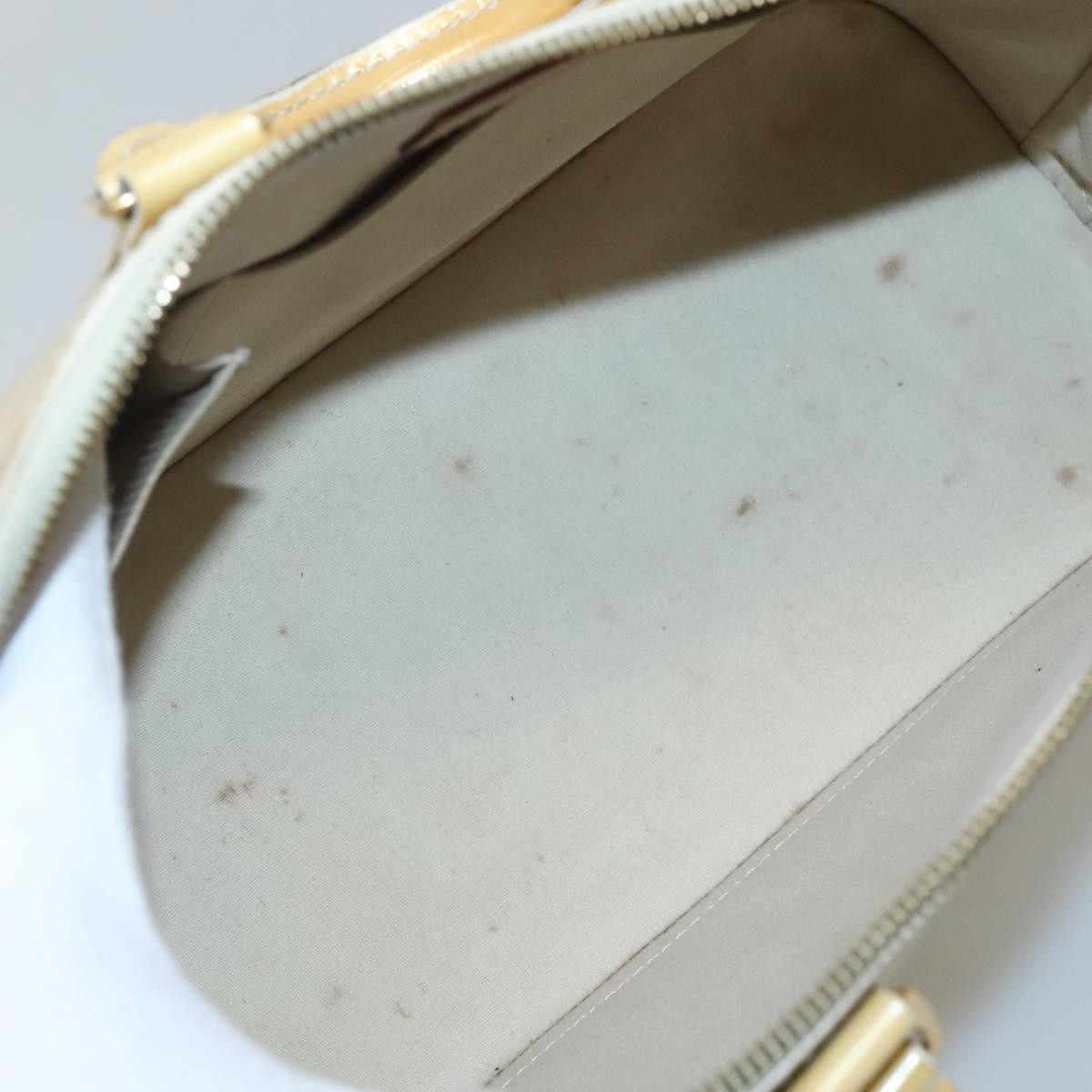 Louis Vuitton Alma Handbag Patent Leather Yellow Patent_Leather Handbag