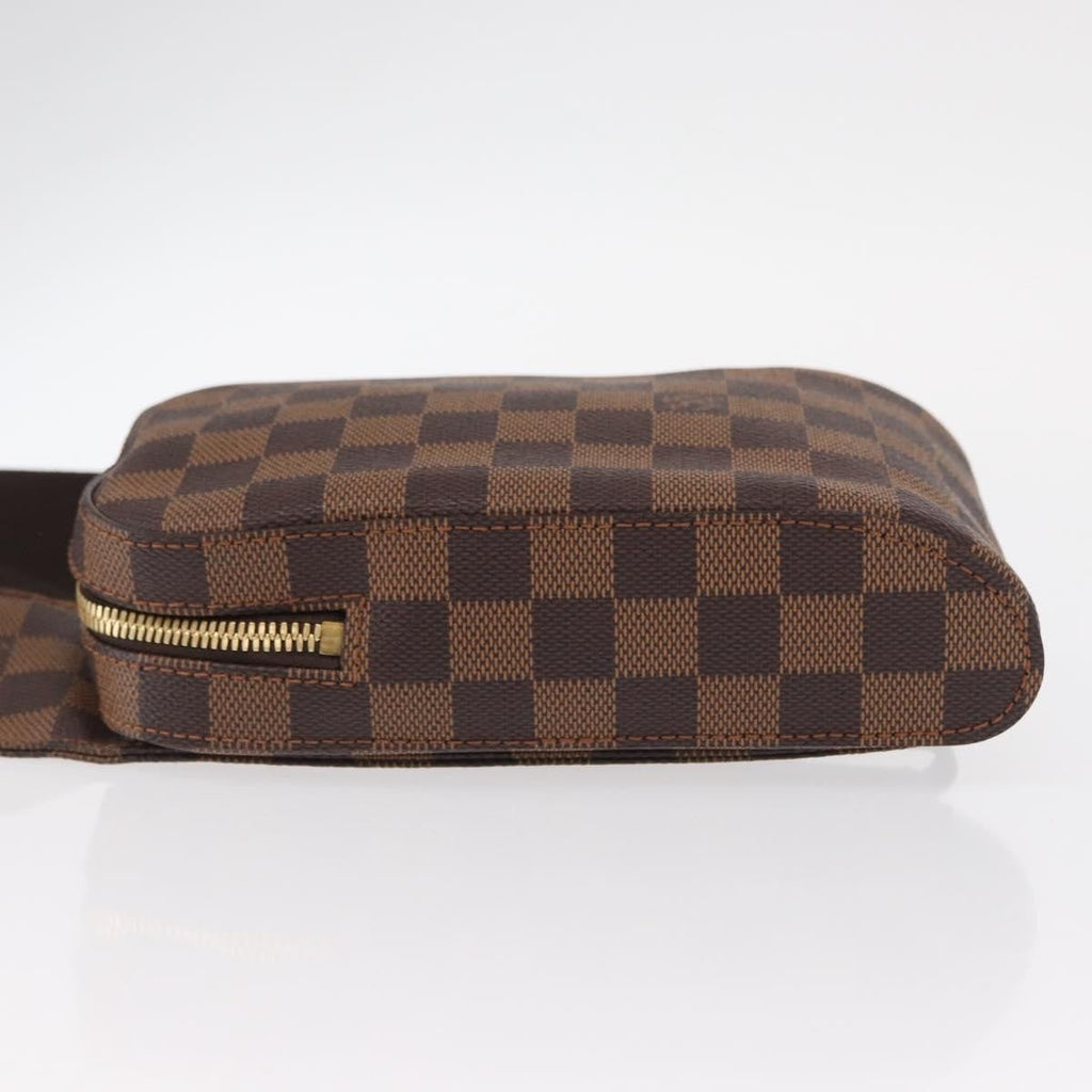 Louis Vuitton Geronimos Waist Bag Damier Brown Canvas Shoulder Bag