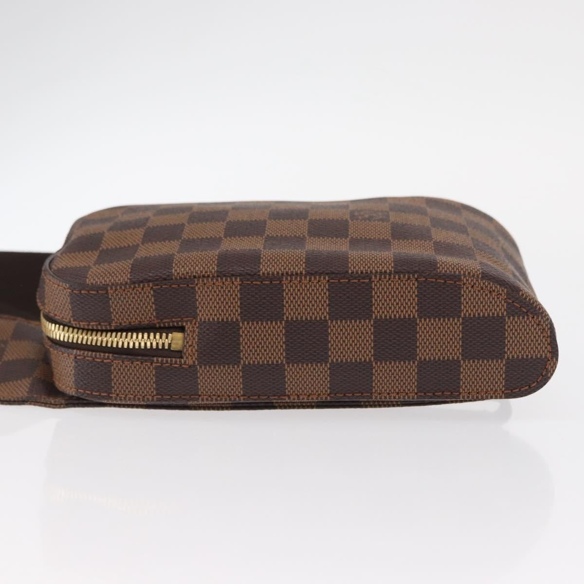 Louis Vuitton Geronimos Waist Bag Damier Brown Canvas Shoulder Bag