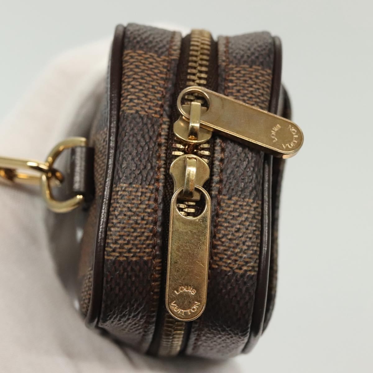 Louis Vuitton Etui Okapi Camera Case Damier Brown Canvas Clutche & Pouche Bag