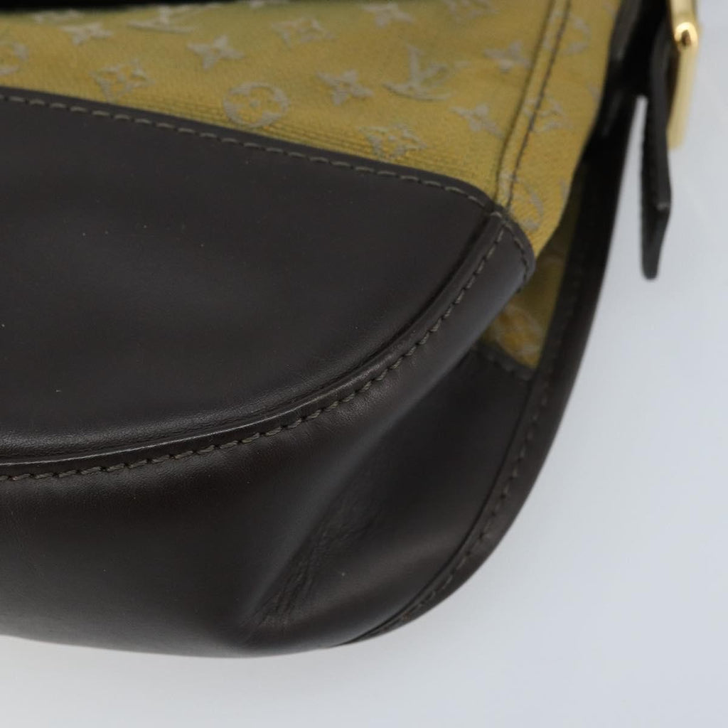 Louis Vuitton Marjorie Handbag Mini Lin Khaki Canvas Shoulder Bag