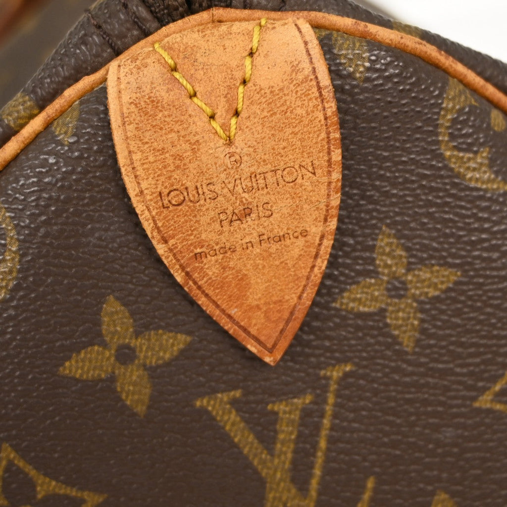 Louis Vuitton Keepall Bag Monogram Canvas Brown Canvas Travel Bag