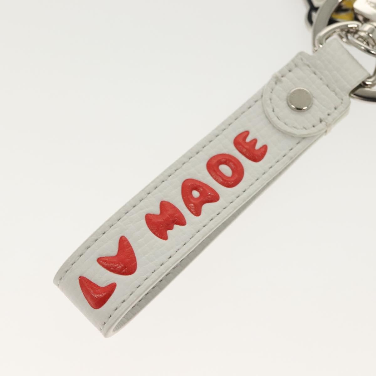 Louis Vuitton Animal Family Bag Charm And Key Holder Metal With Leather White Metal Charms And Keychains Accessory